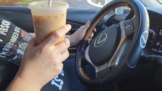 I Asked A Stranger On The Side Of The Street To Jerk Off And Cum In My Ice Coffee- Bbw ssbbw butt