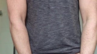 Gym kit bulge verbal lad