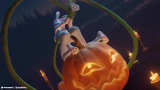 🐇Yiff getting some thicc monster cock🎃🍆