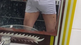 I have a nice morning erection.