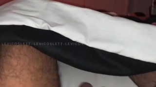 POV: Disabled Hairy Stud Wide Awake - Late Night Jerk