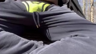 Bear Shoots His Load in the Woods