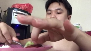 EATING MY MOTHER COOKING PART 2