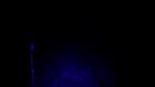 Quick Pee outside my house in UV light