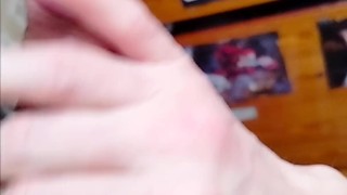 big hot cock cum close up