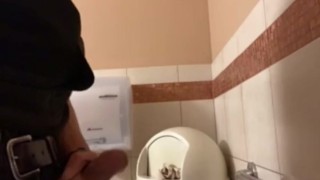 Huge Cumload During Work In Public Restroom In Hospital!!! 😵🍆💦💦💦🤤