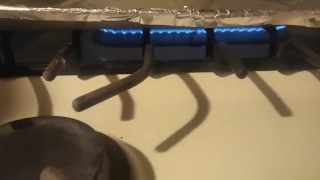 How yo make delicious cookies on gas stove?