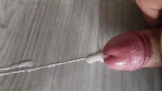 Éjaculation rapide en pensant à mon copain ❤️