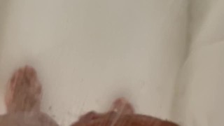 Cum in he shower