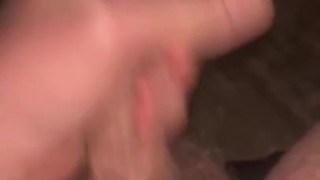 Stroking and Slapping My Hairy Cock. May I taste yours?