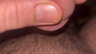 Stroking and Slapping My Hairy Cock. May I taste yours?