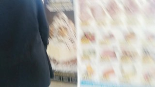 sex in city public flashing no panties caught voyeurs screaming girl asks for milk exhibitionist