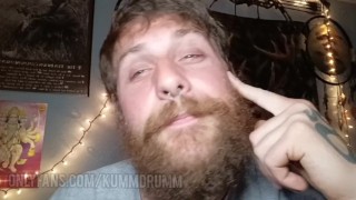 Playing with my big dick and getting lost in the music