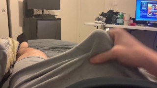 HUGE ORGASM INSIDE MY BOXERS UNDERWEAR