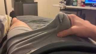 HUGE ORGASM INSIDE MY BOXERS UNDERWEAR