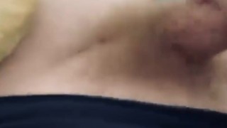 Twink cum so much from his big white dick, moaning!