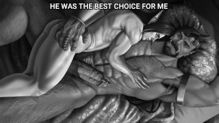 Elf has Gangbang with Orcs for Treaty - Orc Covenant