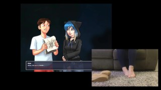 Summertime Saga Episode 7 (with Foot Cam) I Really Want to Fuck Eve