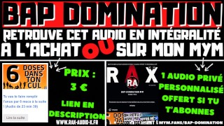Tu vas te faire remplir l’anus par 6 mecs à la suite. / French AudioPorn