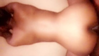 Stepdad gave me good dick after shower