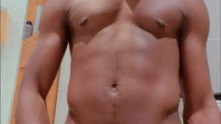 Scarlet awakening his fat dick and strong dick