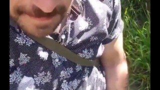 unloading in the park