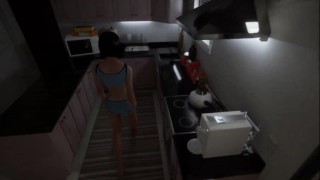 Silicon Lust Cap 5 - Chica Se Masturba En La Ducha y Otra Chica Le Come El Coño