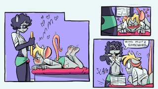 Roleplay Fun: Extra Homework [COMIC DUB]