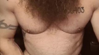 Cock ring getting bearded Viking off