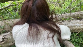 巨乳新入生と野外ハメ撮り