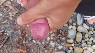 Open your mouth and swallow that sticky load of cum