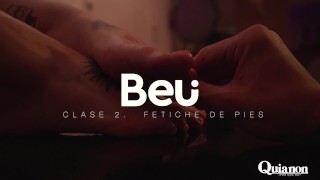 Sexy latin girl playing dirty in her first foot fetish video