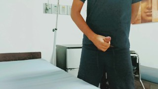 in the hospital room