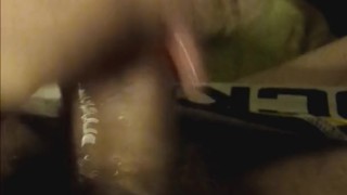 Horny hairy daddy wank and cum