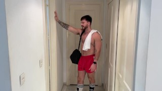 Gay perv caught in rugby change room domination