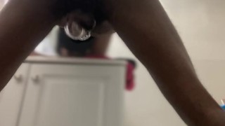 Trying out my new 8 inch toy