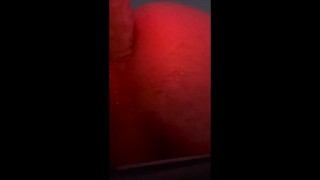 POV Massaging My Prostate W 12" Dildo ;)