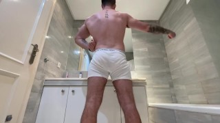 Macrophilia - shrunken roommate made ass cleaning slave