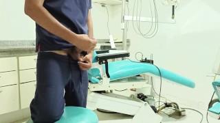 handjob in the dentist office