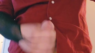 Femboy tells you to suck cock and eat cum