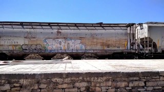 Train station in Tehuacan, Puebla