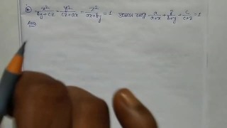 Solve this math question set for class 10