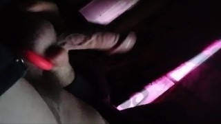 Denver Dubois PRECUM Huge Cock in Cock Ring