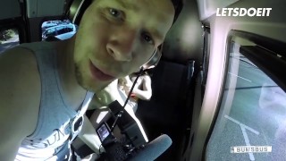 Big Tits Blondie Anike Ekina Picked Up For Hard Sex On Backseat With Pornstar - LETSDOEIT