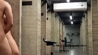 I use the dressing room of the clothing store where I work to fuck my boss