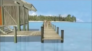 Pleasure Island fuck for busty brunette