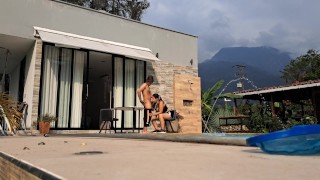 I give a blowjob to the pool boy, I'm the most whore