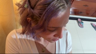 MAMANDO VERGA DETRAS DE LAS CORTINAS PARA QUE LOS VECINOS NO VEAN