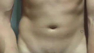 Hijo de 18 años masturbandose, latin leche paja