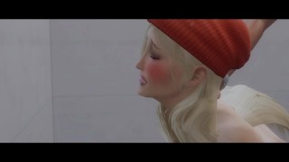Rich Blonde get Creampied by BBC